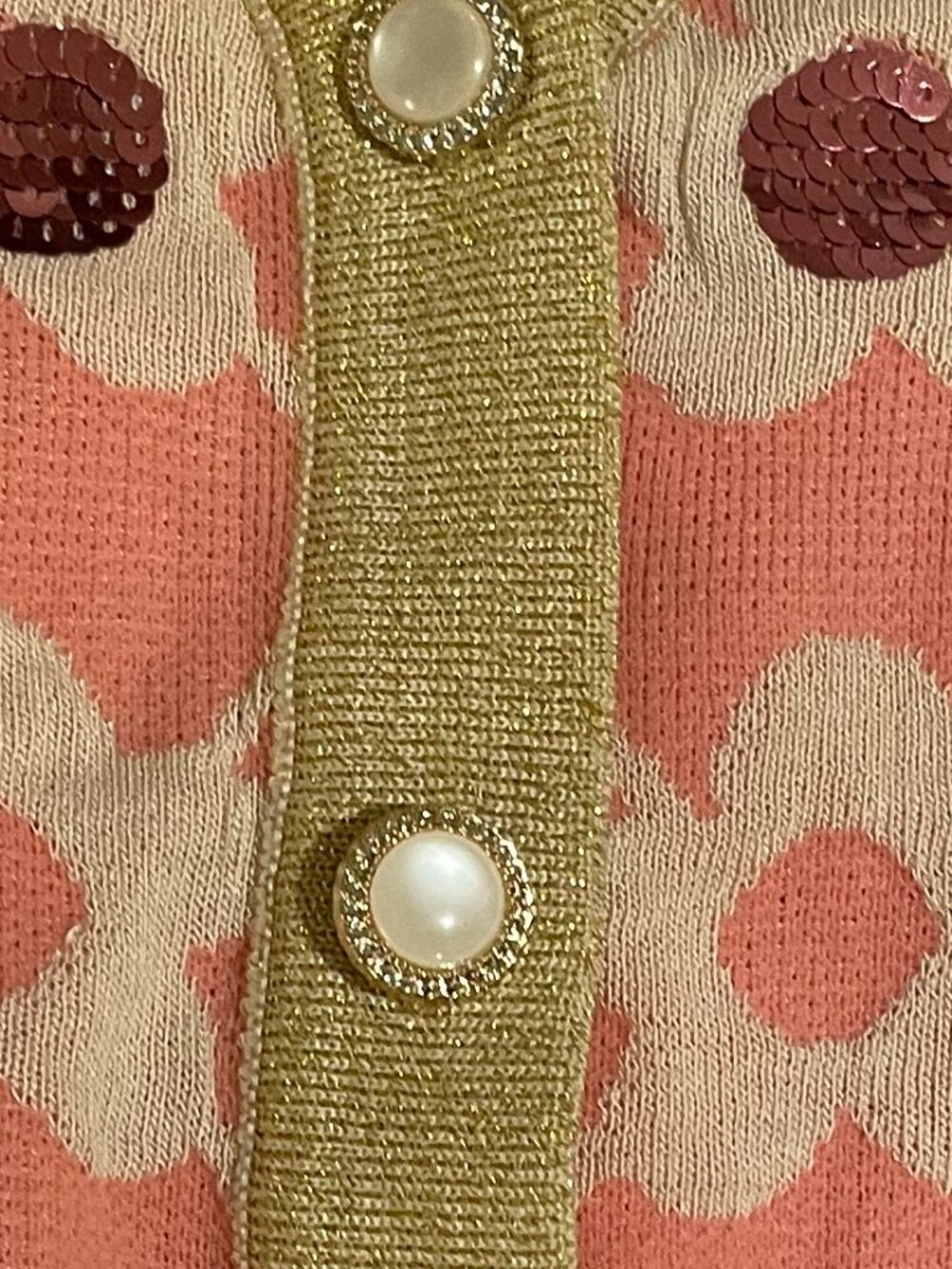 Floral Knit Cardigan - Picture 4 of 4
